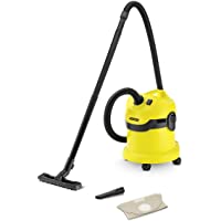 Kärcher 1.629-761.0 WD2 - Aspirador multiuso en seco y húmedo- plástico- 12L- 1.000 W- 220-240 V- 50-60 Hz- 36.9 x 33.7…